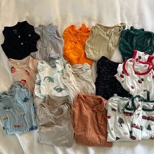 6-12m Kyte Baby bodysuit bundle